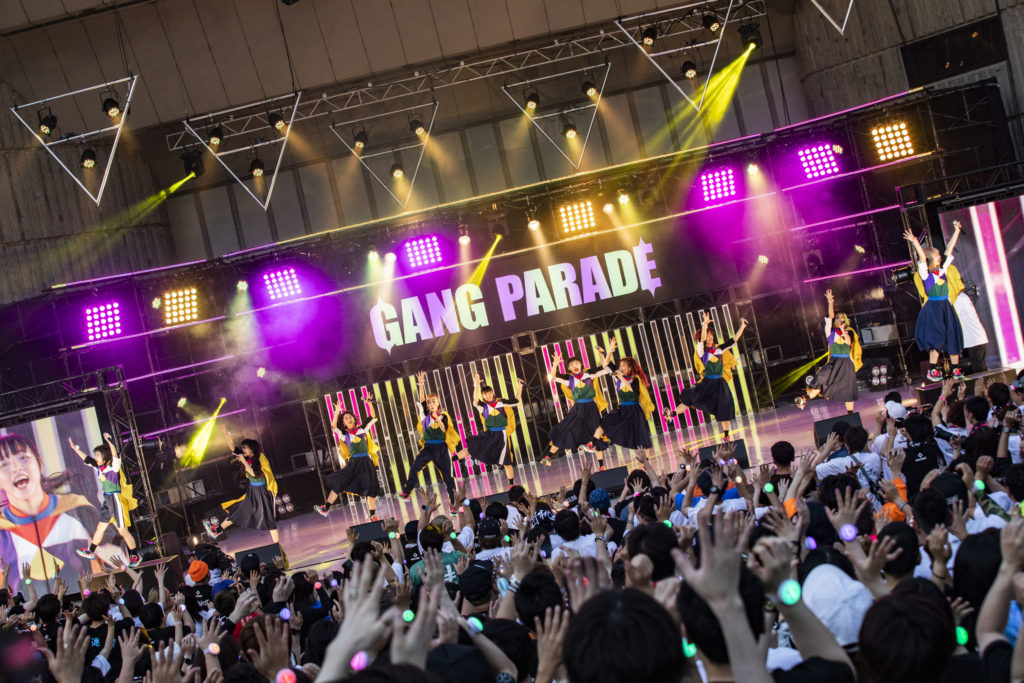 GANG PARADE ギャンパレ ナルハワールド 野音Tシャツ XL GANG PARADE ギャンパレ ナルハワールド 野音Tシャツ XL GANG