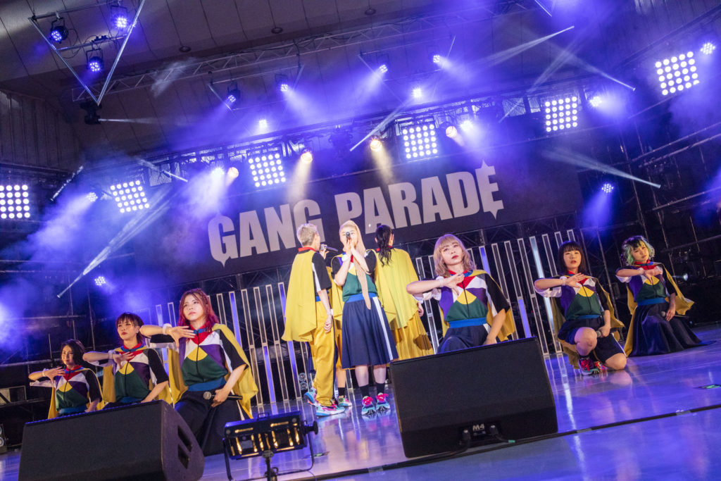 GANG PARADE ギャンパレ ナルハワールド 野音Tシャツ XL 11月30日(土)LINE CUBE SHIBUYAワンマン公演「TO BE BORN