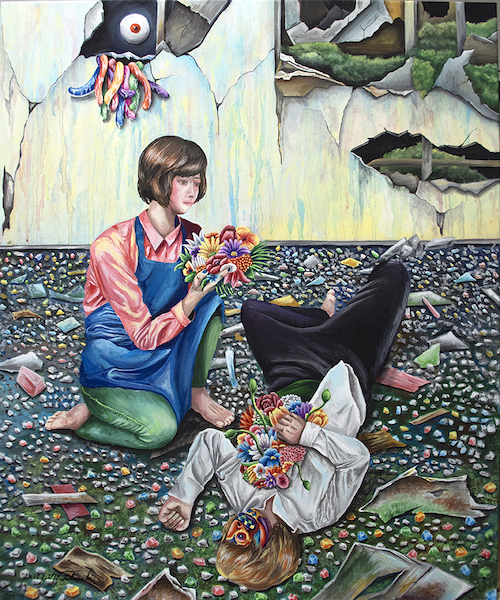 不安やネガティブな感情を色鮮やかに描く画家・ニロタカユキ、池袋ARTIE’S PARCOにて個展開催