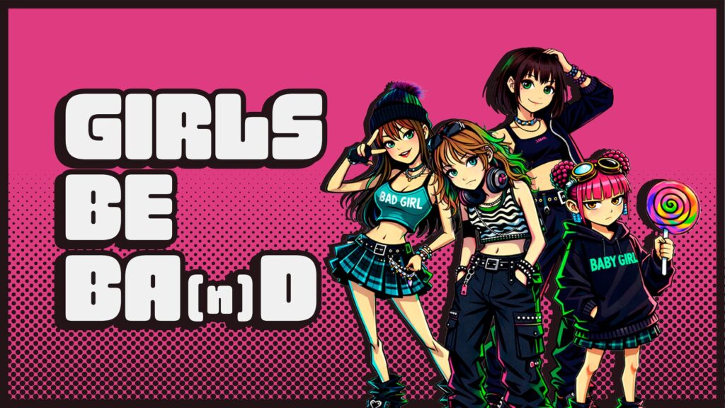 Girls be bad、ガールズバンドとしての活動に本格挑戦、来年5月下北沢SHELTERにてワンマン開催
